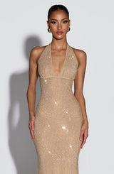 Sonora Midi Dress - Gold Dress Babyboo Fashion Premium Exclusive Design