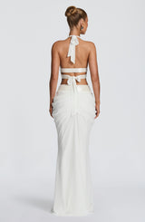 Sophie Maxi Skirt - Ivory Skirt Babyboo Fashion Premium Exclusive Design
