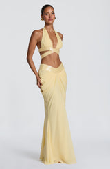 Sophie Maxi Skirt - Lemon Skirt Babyboo Fashion Premium Exclusive Design