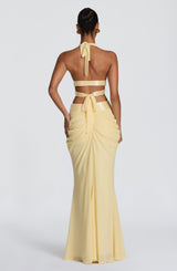 Sophie Maxi Skirt - Lemon Skirt Babyboo Fashion Premium Exclusive Design