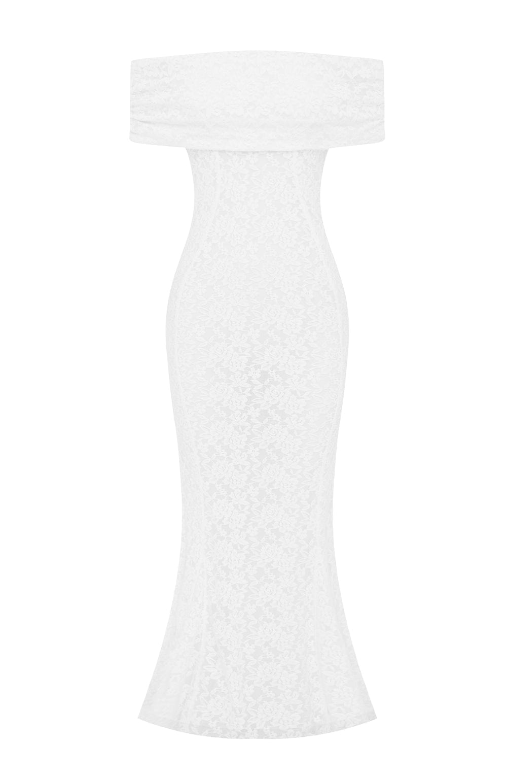 Stephanie Cut Out Knit Maxi Dress - Ivory