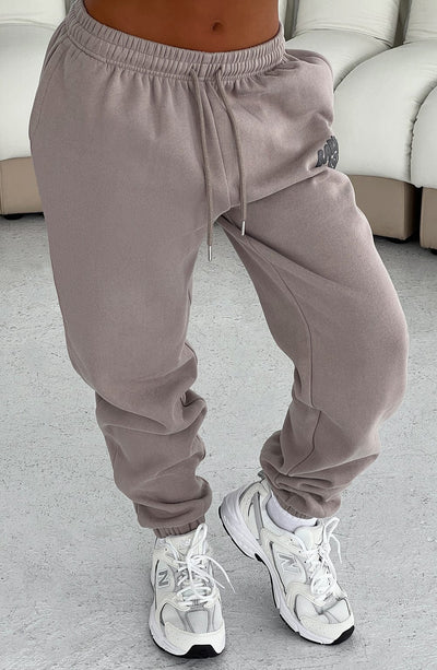 Studio Sweatpants - Mocha/Charcoal Pants Babyboo Fashion Premium Exclusive Design