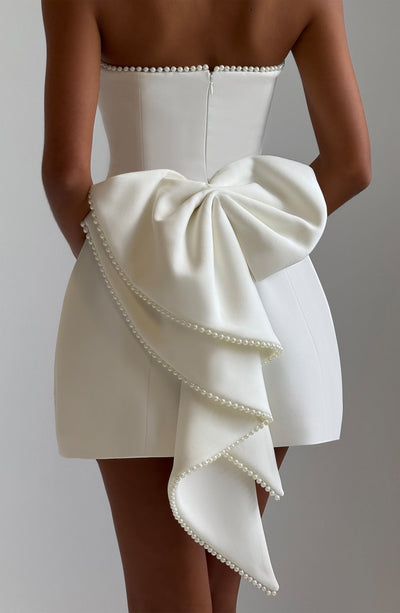 Suni Mini Dress - Ivory | Mini Dress | Babyboo Fashion Suni Mini Dress - Ivory | Mini Dress | Babyboo Fashion