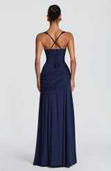 Sura Maxi Dress - Navy Dress Babyboo Fashion Premium Exclusive Design