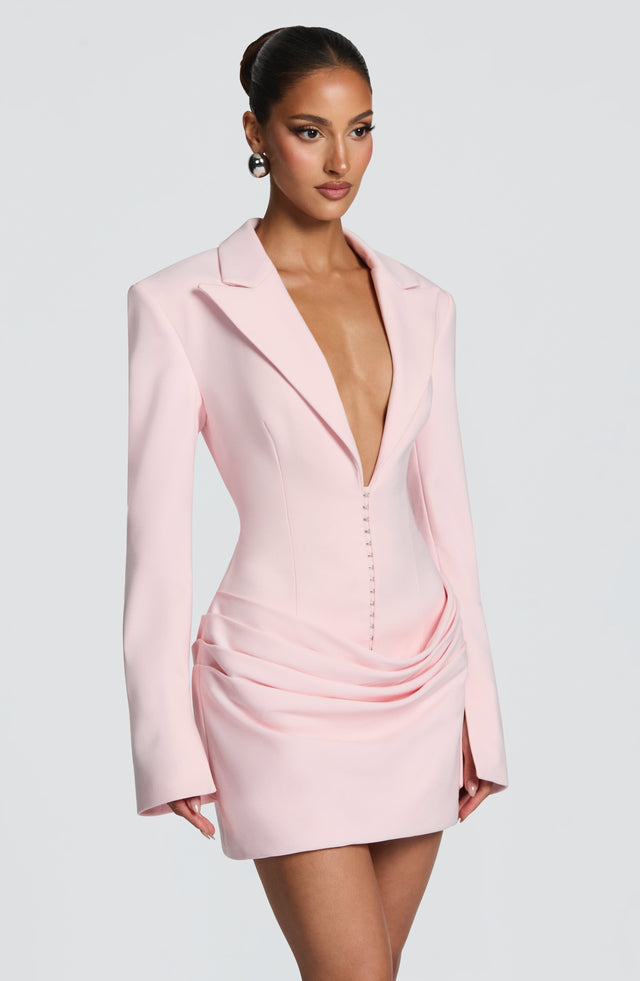 Babyboo — Susie Mini Dress Blush