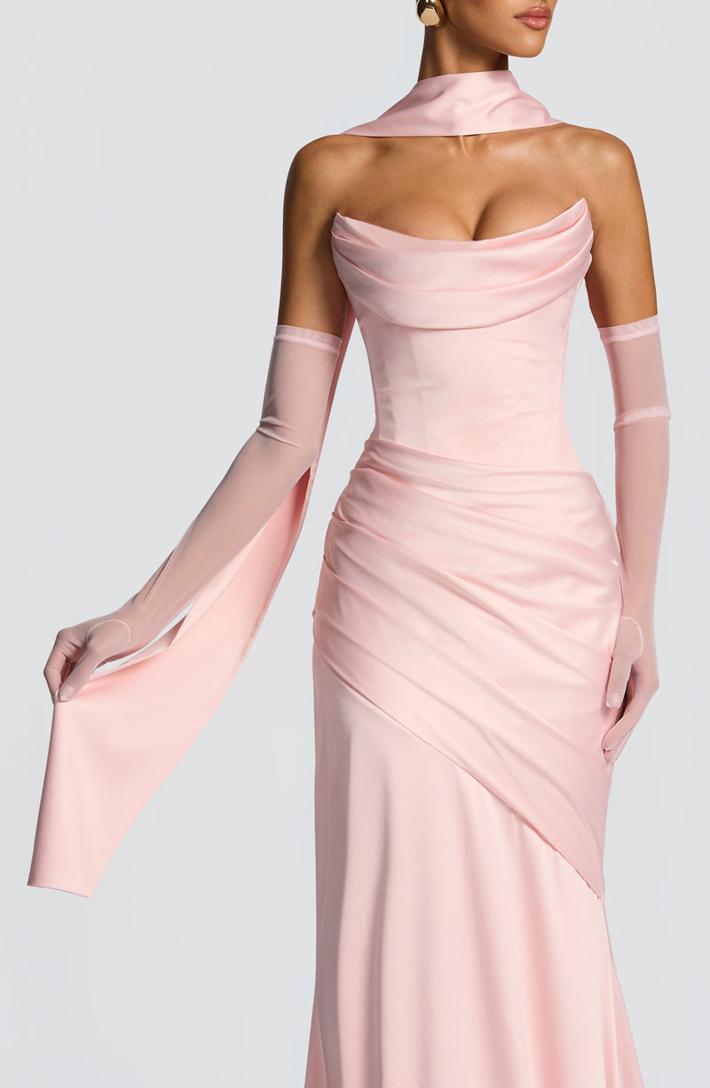 Buy Pink Scarf - Sybil Scarf in Blush | Babyboo Fashion Buy Pink Scarf - Sybil Scarf in Blush | Babyboo Fashion