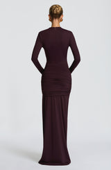 Tahnee Maxi Dress - Plum Dress Babyboo Fashion Premium Exclusive Design