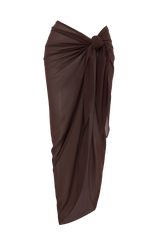 Talia Sarong - Plum Brown