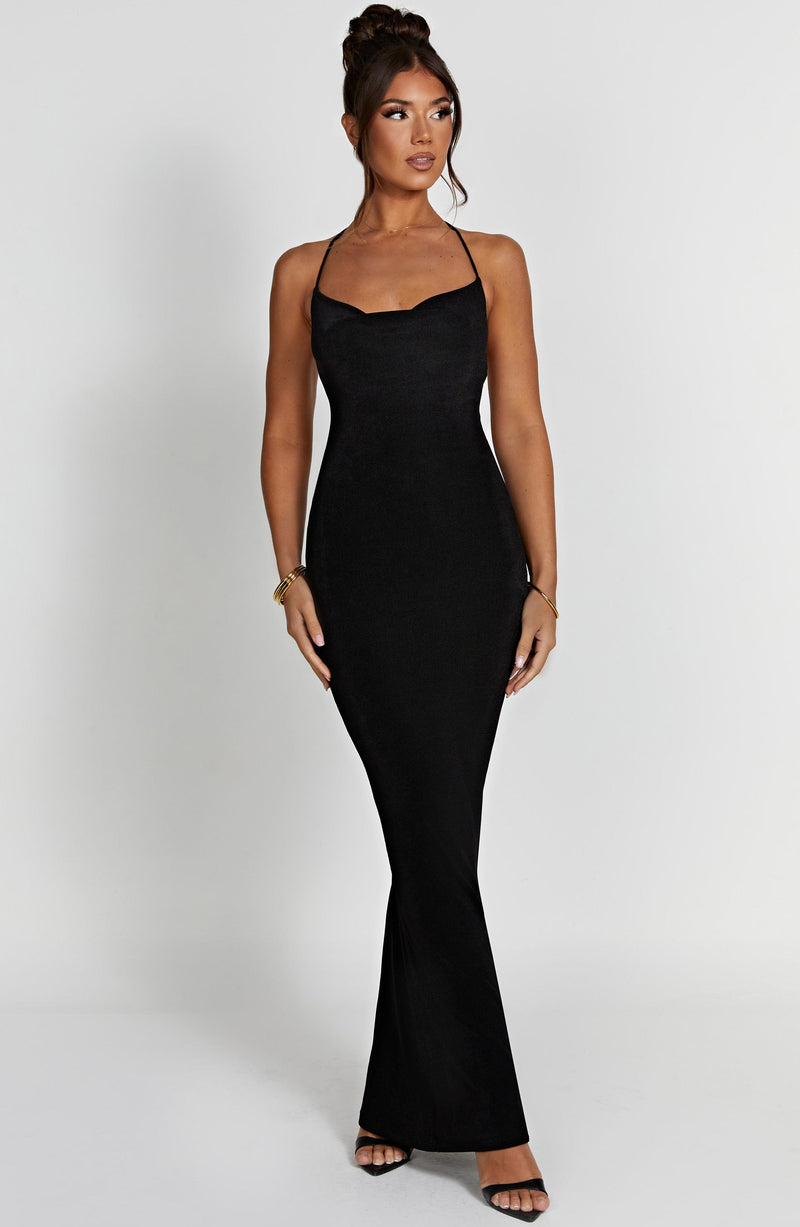 Talisa Maxi Dress - Black Dress Babyboo Fashion Premium Exclusive Design
