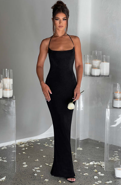 Talisa Maxi Dress - Black Dress Babyboo Fashion Premium Exclusive Design