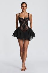 Tansy Corset - Black Tops Babyboo Fashion Premium Exclusive Design