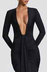 Tara Maxi Dress - Black Dress Babyboo Fashion Premium Exclusive Design
