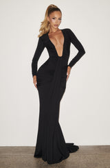Tara Maxi Dress - Black Dress XS Babyboo Fashion Premium Exclusive Design