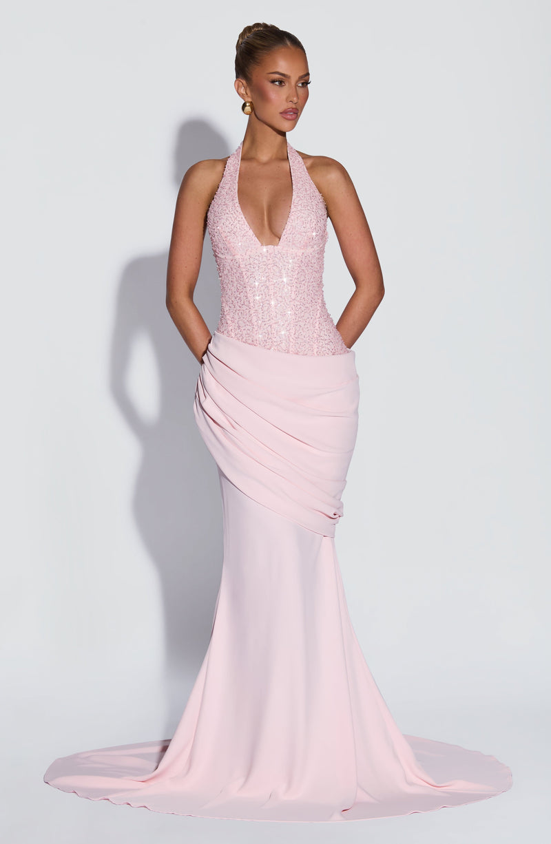 Babyboo Taylor Gown in Blush Size M