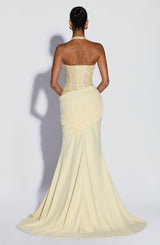 Taylor Gown - Lemon Dress Babyboo Fashion Premium Exclusive Design