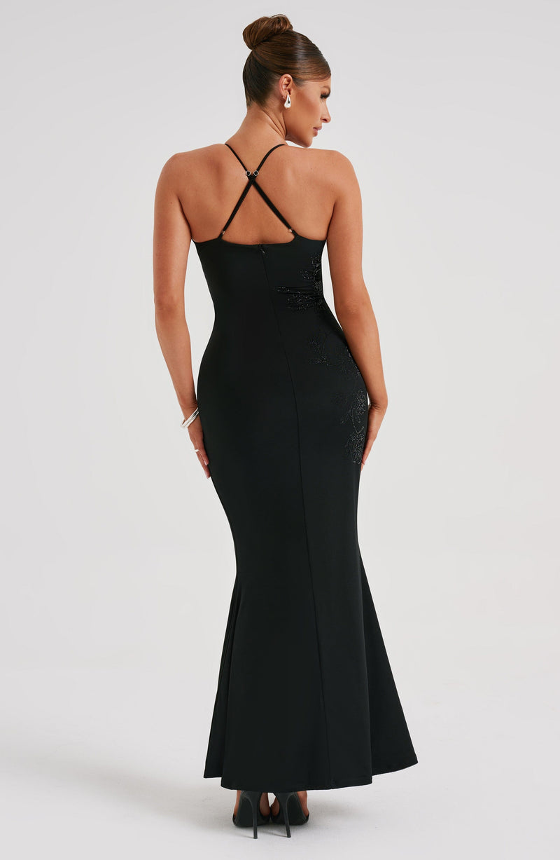 Teresa Maxi Dress - Black Dress Babyboo Fashion Premium Exclusive Design