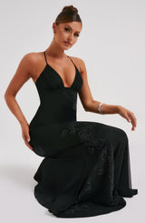 Teresa Maxi Dress - Black Dress XS Babyboo Fashion Premium Exclusive Design