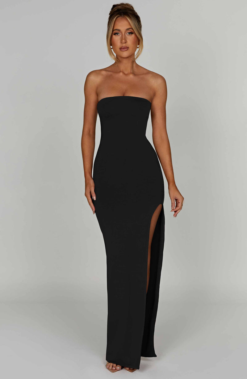 Teyana Maxi Dress - Black Dress Babyboo Fashion Premium Exclusive Design