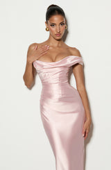 Thalassa Maxi Dress - Blush Dress Babyboo Fashion Premium Exclusive Design