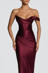 Thalassa Maxi Dress - Cherry Lacquer Dress Babyboo Fashion Premium Exclusive Design