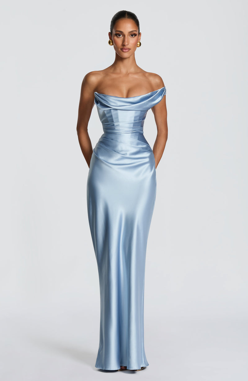 Babyboo Thalassa Maxi Dress in Glacier Blue Size S