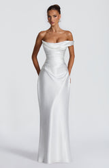 Thalassa Maxi Dress - Ivory Dress Babyboo Fashion Premium Exclusive Design