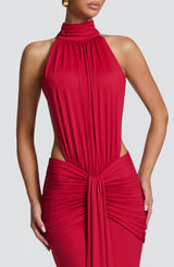 Thekla Maxi Dress - Red Dress Babyboo Fashion Premium Exclusive Design