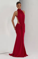 Thekla Maxi Dress - Red Dress Babyboo Fashion Premium Exclusive Design