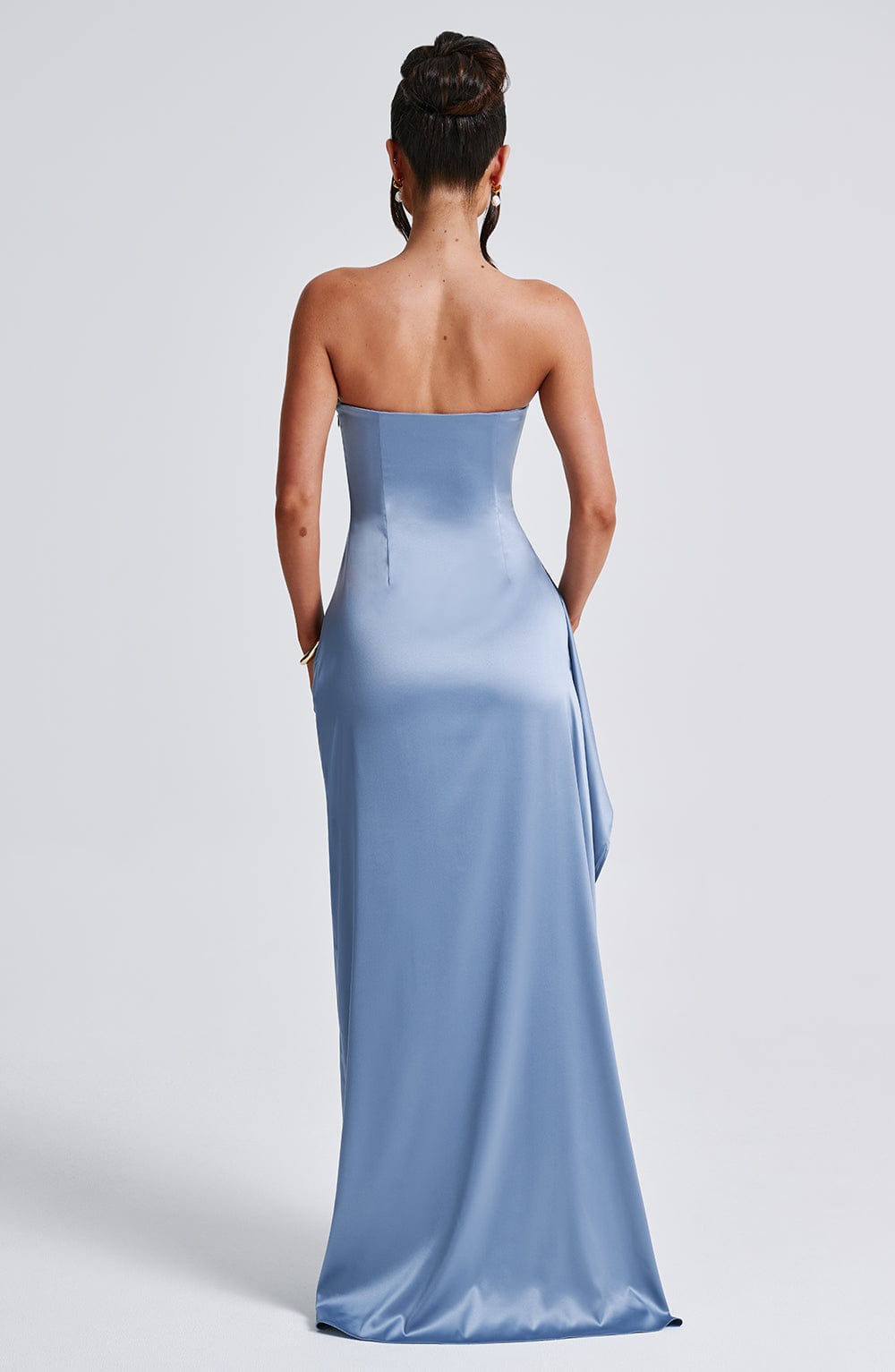 Tian Maxi Dress - Dusty Blue â BABYBOO