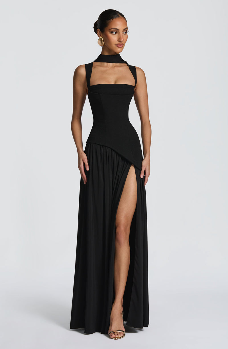 Tullulah Maxi Dress - Black Tullulah Maxi Dress - Black