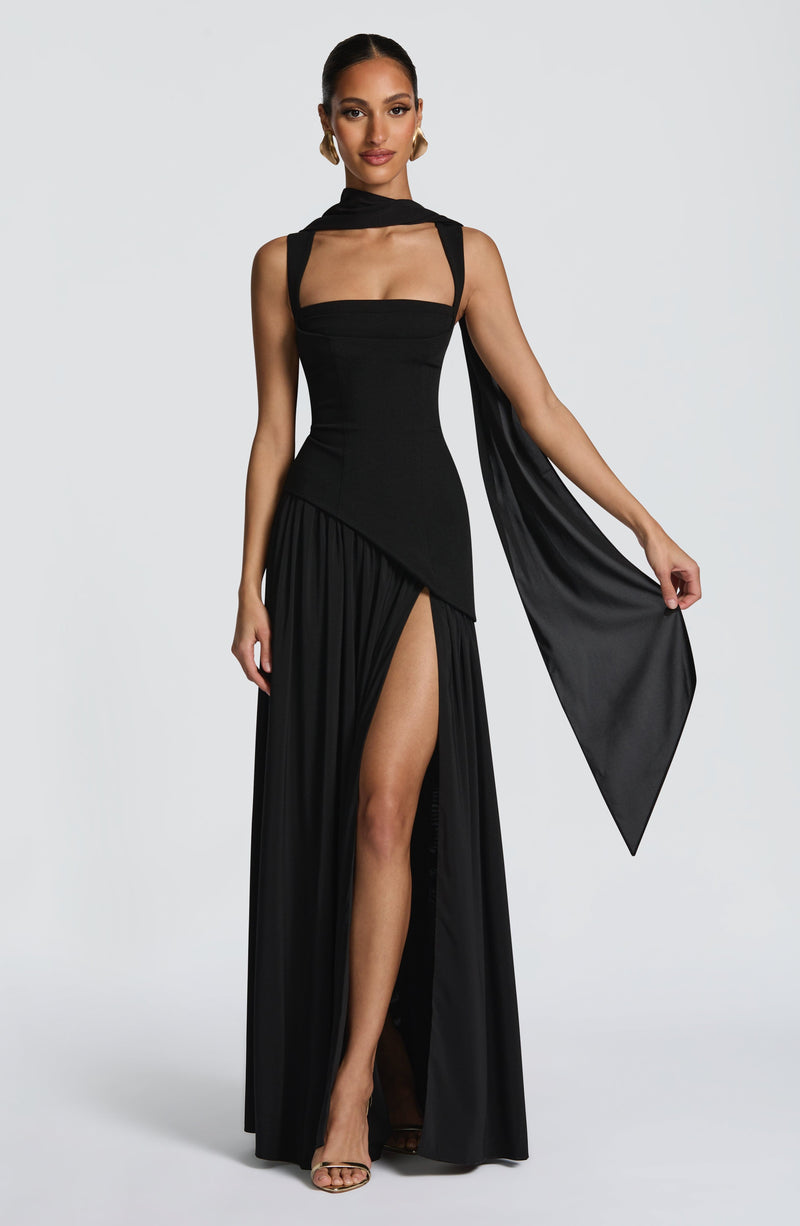 Tullulah Maxi Dress - Black | Babyboo Fashion - Black Maxi Dress Tullulah Maxi Dress - Black | Babyboo Fashion - Black Maxi Dress
