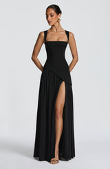 Tullulah Maxi Dress - Black Dress Babyboo Fashion Premium Exclusive Design