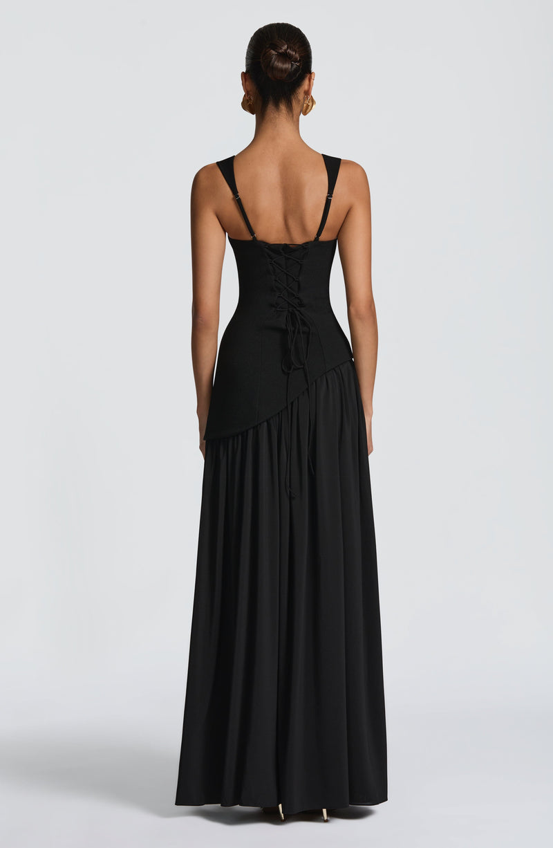 Tullulah Maxi Dress - Black | Babyboo Fashion - Black Maxi Dress Tullulah Maxi Dress - Black | Babyboo Fashion - Black Maxi Dress