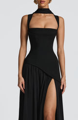 Tullulah Maxi Dress - Black Dress Babyboo Fashion Premium Exclusive Design