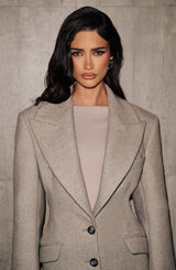 Ursula Coat - Light Grey Jacket Babyboo Fashion Premium Exclusive Design