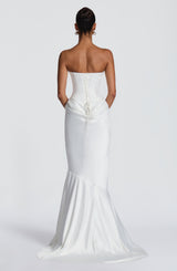 Vaila Gown - Ivory Dress Babyboo Fashion Premium Exclusive Design
