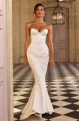 Vaila Gown - Ivory Dress Babyboo Fashion Premium Exclusive Design