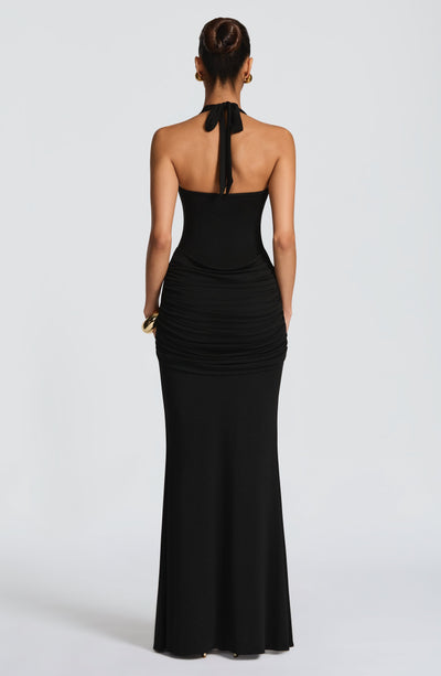 Veneda Maxi Dress - Black