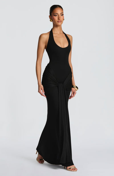 Veneda Maxi Dress - Black