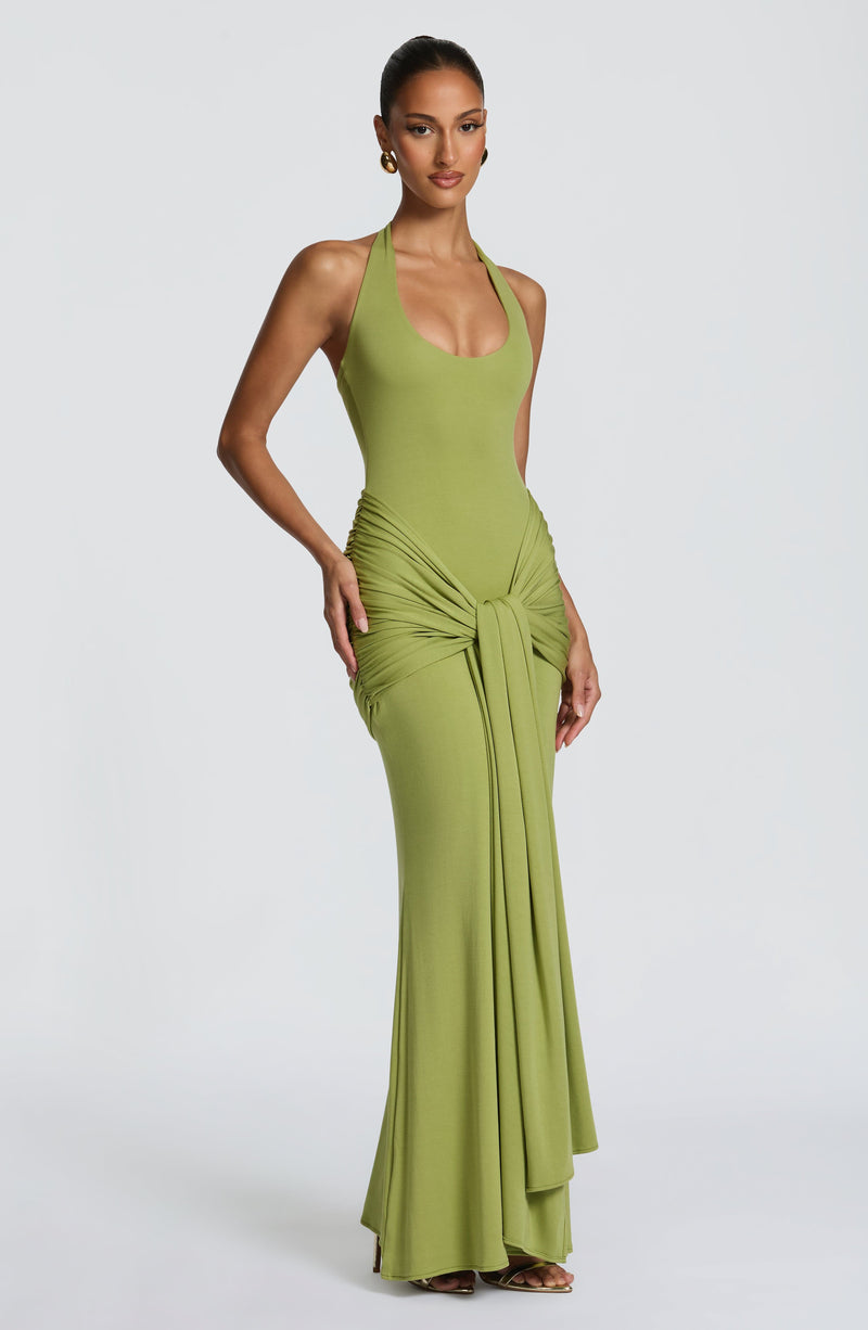 Veneda Maxi Dress - Olive Veneda Maxi Dress - Olive