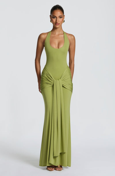Veneda Maxi Dress - Olive | Shop Maxi Dresses