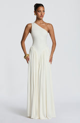 Vespera Maxi Dress - Ivory Dress Babyboo Fashion Premium Exclusive Design