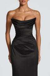 Vessa Maxi Dress - Black Dress Babyboo Fashion Premium Exclusive Design
