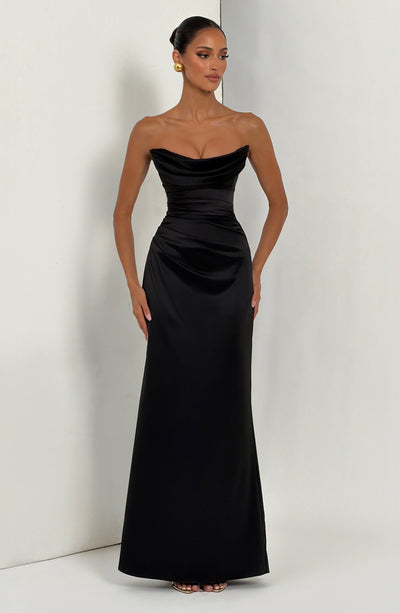 Buy Black Maxi Dress - Vessa Maxi Dress - Babyboo Fashion Buy Black Maxi Dress - Vessa Maxi Dress - Babyboo Fashion