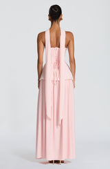 Vietta Maxi Dress - Blush Dress Babyboo Fashion Premium Exclusive Design