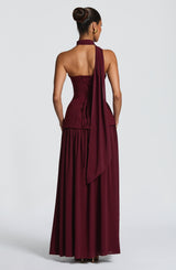 Vietta Maxi Dress - Cherry Lacquer Dress Babyboo Fashion Premium Exclusive Design