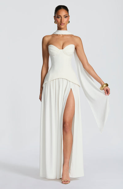 Vietta Maxi Dress - Ivory