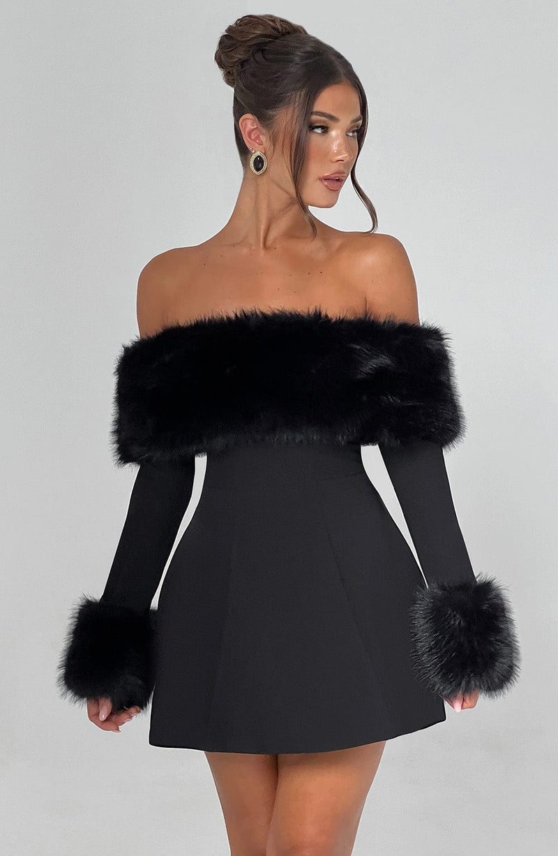 Villanelle Mini Dress - Black Villanelle Mini Dress - Black
