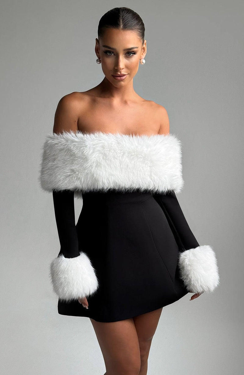 Villanelle Mini Dress - Black/White | Mini Dress | Babyboo Fashion Villanelle Mini Dress - Black/White | Mini Dress | Babyboo Fashion