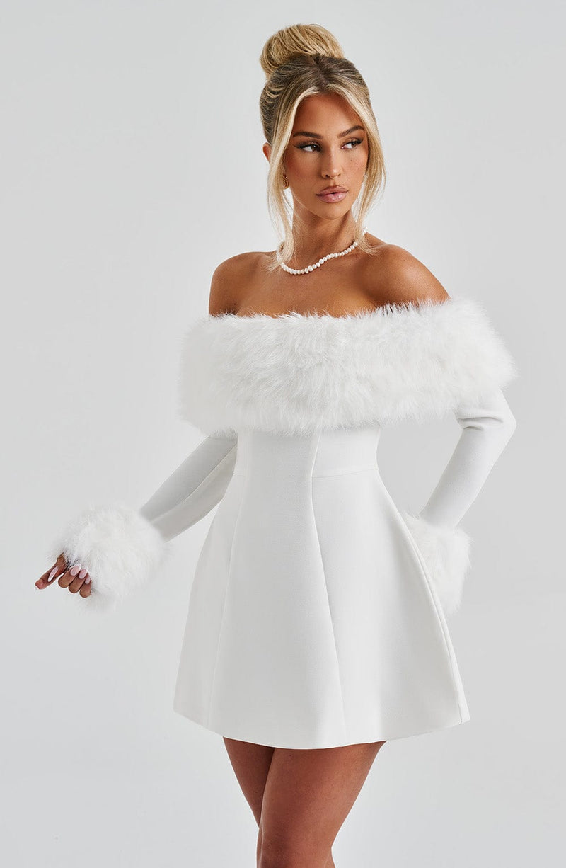 villanelle mini dress - ivory A night in our Villanelle mini dress